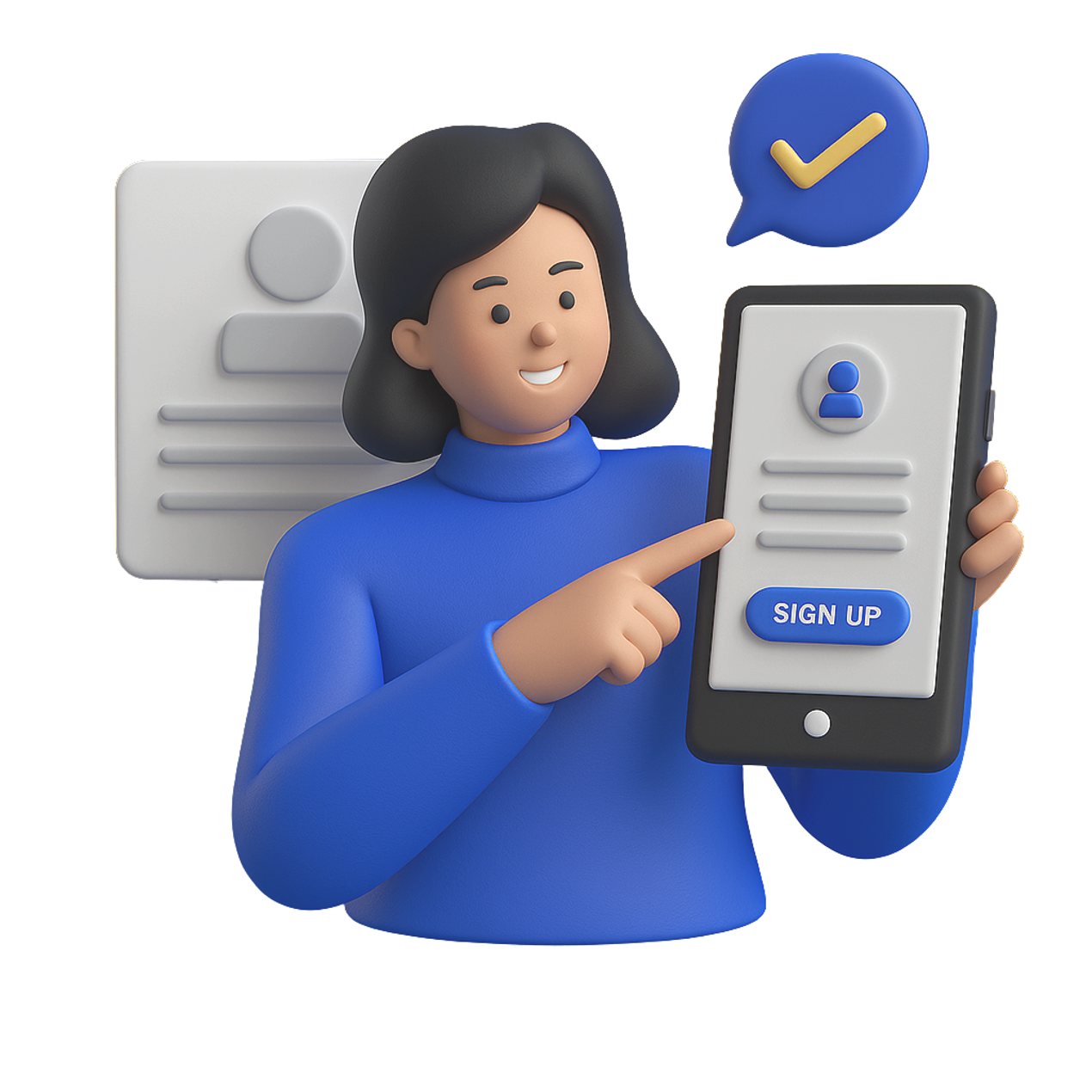 Signup illustration